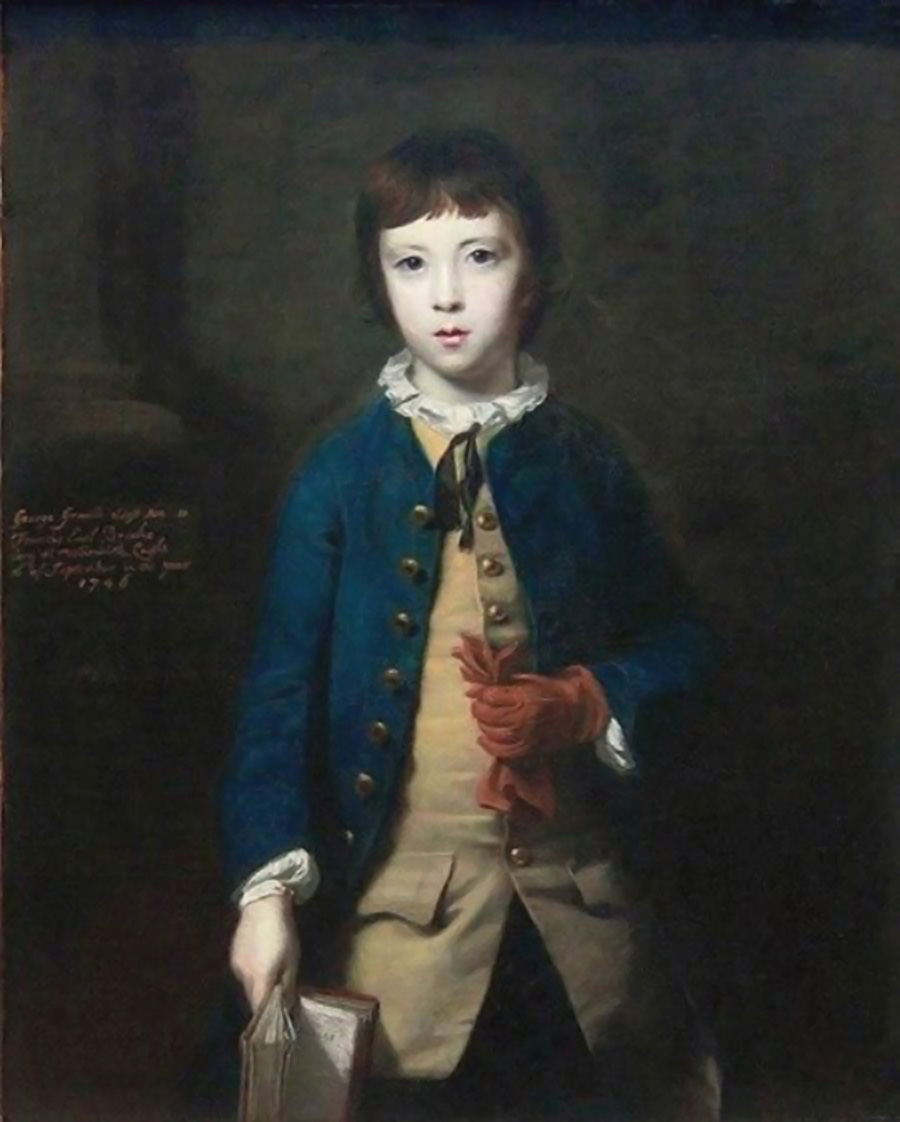 portrait of george greville later second earl of warwick